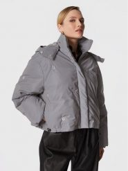 ROTATE Kurtka zimowa Padded Quilt RT2096 Szary Regular Fit. Szare kurtki damskie ROTATE, na zimę, m, bez wzorów, z syntetyku, bez kaptura. Za 1,479.00 zł.
