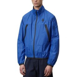 Kurtka BLAUER GIUBBINI CORTI NASTRAT Niebieski. Niebieskie kurtki damskie Blauer, s, bez wzorów, z tkaniny, bez kaptura. Za 473.99 zł.