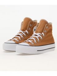 Converse Sneakersy "Chuck Taylor Lift" w kolorze pomarańczowym rozmiar: 38. Pomarańczowe obuwie sportowe damskie Converse, za kostkę, bez zapięcia. Za 320.63 zł.