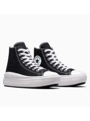 Converse Sneakersy "Chuck Taylor Move" w kolorze czarnym rozmiar: 39,5. Czarne obuwie sportowe damskie Converse, za kostkę, bez zapięcia. Za 246.53 zł.