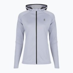 Bluza do biegania damska On Climate Zip Hoodie. Fioletowe bluzy damskie On, xs, bez wzorów, z materiału, bez kaptura. Za 509.99 zł.