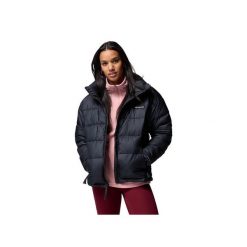 Kurtka ocieplana damska Columbia Pike Lake. Czarne kurtki damskie Columbia, bez wzorów, z puchu, bez kaptura. Za 579.99 zł.