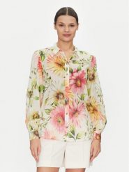 Guess Bluzka W5GH85 WH6C0 Kolorowy Regular Fit. Bluzki damskie Guess, s, z aplikacjami, z bawełny, bez kołnierzyka, bez ramiączek. Za 289.99 zł.
