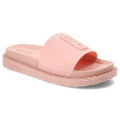Różowe Klapki Big Star Modne Buty Na Lato. Czerwone klapki damskie Big Star, bez wzorów, bez obcasa, bez zapięcia. Za 99.99 zł.