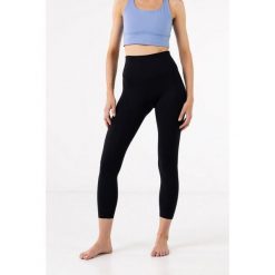 Legginsy do jogi Moonholi Yoggings long z długimi nogawkami. Czarne legginsy sportowe damskie MOONHOLI, m, bez wzorów, na jogę i pilates. Za 359.00 zł.