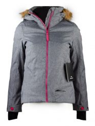 Kurtka narciarska damska Eider EIV4514 membrana 10K. Szare kurtki sportowe damskie Eider, na zimę, l, bez wzorów, z materiału, bez kaptura. Za 493.49 zł.