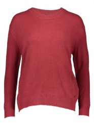 Pepe Jeans Sweter w kolorze czerwonym rozmiar: M. Czerwone swetry klasyczne damskie Pepe Jeans, m, z jeansu, bez kołnierzyka. Za 179.64 zł.