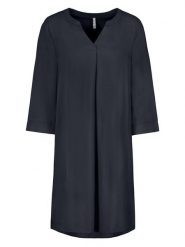 Sublevel Sukienka w kolorze granatowym rozmiar: XL. Niebieskie sukienki damskie Sublevel, bez wzorów, z wiskozy, bez ramiączek. Za 86.99 zł.