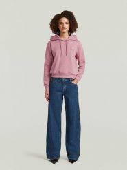 G-Star Bluza w kolorze jasnoróżowym rozmiar: S. Różowe bluzy damskie G-Star, s, bez wzorów, z bawełny, z kapturem. Za 226.10 zł.
