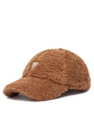Guess Czapka z daszkiem W5BZ44 WJ070 Brązowy. Brązowe czapki z daszkiem damskie Guess, z aplikacjami. Za 264.99 zł.