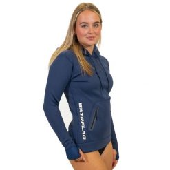 Damski bluza sporty wodne Watrflag Ipanema Niebieski. Niebieskie bluzy damskie WATRFLAG, m, bez wzorów, z materiału, z kapturem. Za 339.00 zł.