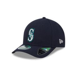 Czapka baseballowa 9forty MLB Mariners PLYR REP MC OTC. Białe czapki damskie New Era, bez wzorów, z materiału. Za 174.00 zł.