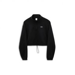 Bluza sportowa damska Vans Left Chest Half Zip. Białe bluzy damskie Vans, s, bez wzorów, bez kaptura. Za 403.00 zł.