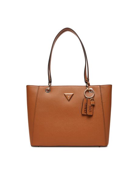 Guess Torebka Noelle II HWZG96 72250 Brązowy. Brązowe torebki klasyczne damskie Guess, ze skóry, bez dodatków. Za 369.99 zł.