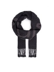 Calvin Klein Szalik LV04D8111G Szary ciemny. Szare szaliki damskie Calvin Klein, bez wzorów, z wełny. Za 329.99 zł.