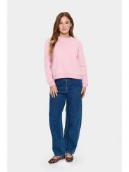 SAINT TROPEZ Bluza w kolorze jasnoróżowym rozmiar: M. Różowe bluzy damskie Saint Tropez, m, bez wzorów, z bawełny, bez kaptura. Za 79.77 zł.