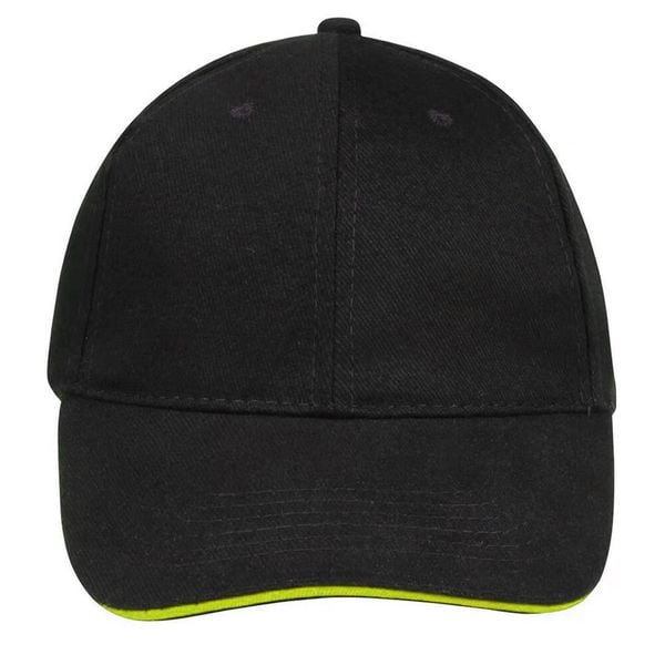 Czapka Z Daszkiem Buffalo 6 Panel. Czarne czapki z daszkiem damskie SOL'S, bez wzorów. Za 31.99 zł.