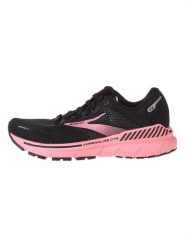 Brooks Buty "Adrenaline GTS 22" w kolorze czarno-jasnoróżowym do biegania rozmiar: 44,5. Czarne obuwie sportowe damskie Brooks, z materiału, bez zapięcia, do biegania. Za 171.28 zł.