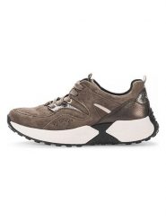 Gabor Skórzane sneakersy w kolorze brązowym rozmiar: 38. Brązowe obuwie sportowe damskie Gabor, bez zapięcia. Za 272.95 zł.