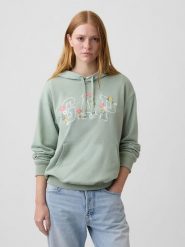 GAP Bluza w kolorze jasnozielonym rozmiar: XS. Zielone bluzy damskie GAP, xs, bez wzorów, z kapturem. Za 149.95 zł.