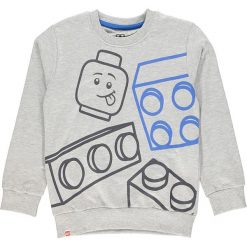 Bluza w kolorze szarym. Szare bluzy chłopięce LEGO Wear. W wyprzedaży za 42.95 zł.