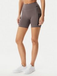 Adidas Szorty sportowe Optime Workout 3-Stripes JZ1099 Szary Slim Fit. Szare spodenki sportowe damskie Adidas, xs, bez wzorów, z syntetyku, na fitness i siłownię. Za 199.99 zł.