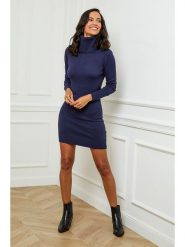 L'armoire de Suzette Sukienka dzianinowa w kolorze granatowym rozmiar: 38/40. Niebieskie sukienki damskie L'armoire de Suzette, bez wzorów, z dzianiny, klasyczne, bez ramiączek. Za 86.99 zł.