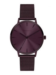 Tamaris Zegarek kwarcowy w kolorze ciemnofioletowym rozmiar: onesize. Różowe, analogowe zegarki damskie Tamaris, ze stali. Za 173.99 zł.