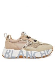 Voile Blanche Sneakersy Club105 0012017475.19.3B67 Beżowy. Brązowe obuwie sportowe damskie Voile Blanche, z materiału, bez zapięcia. Za 669.99 zł.