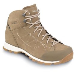 Buty damskie Meindl Rialto Lady Mid z membraną Gore-Tex. Brązowe obuwie trekkingowe damskie MEINDL, z gore-texu, bez zapięcia. W wyprzedaży za 449.50 zł.