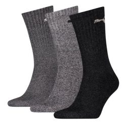 Skarpetki Puma Sports Crew (x3). Szare skarpetki damskie Puma, bez wzorów, z bawełny. Za 108.46 zł.