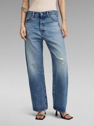 G-Star Dżinsy - Boyfriend fit - w kolorze niebieskim rozmiar: W30/L34. Niebieskie jeansy damskie G-Star. Za 278.95 zł.