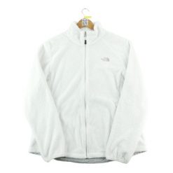Second life - The North Face Damska polarowa kurtka Osito biała - Stan dobry. Białe kurtki sportowe damskie The North Face, l, bez wzorów, z polaru, bez kaptura. Za 127.76 zł.