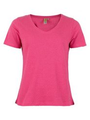 Roadsign Koszulka w kolorze różowym rozmiar: XL. Różowe bluzki damskie Roadsign, xl, bez wzorów, z bawełny, bez kołnierzyka, bez ramiączek. Za 39.99 zł.