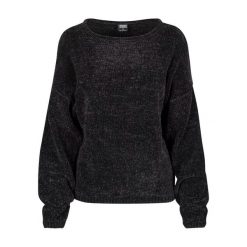 Bluza damska Urban Classic chenille. Czarne bluzy damskie Urban Classics, xs, bez wzorów, z poliesteru, bez kaptura. Za 181.45 zł.