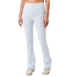 Damskie legginsy rozkloszowane Mandala Classic Rolldown. Niebieskie legginsy damskie MANDALA, m, bez wzorów, z bawełny, na fitness i siłownię. Za 326.50 zł.