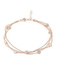 Lodie Silver Srebrna bransoletka z cyrkoniami rozmiar: onesize. Szare bransoletki damskie Lodie Silver, srebrne. Za 81.45 zł.