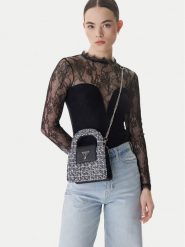 Guess Torebka J6RZ25 W4100 Czarny. Czarne torebki klasyczne damskie Guess, z materiału, bez dodatków. Za 269.99 zł.