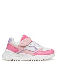 Geox Sneakersy J Loftus Girl J65M2B 0BC14 C7337 M Różowy. Czerwone trampki dziewczęce Geox, bez wzorów, ze skóry, bez zapięcia. Za 209.99 zł.