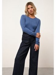 Just Cashmere Kaszmirowy sweter "Vivian" w kolorze niebieskim rozmiar: L. Niebieskie swetry klasyczne damskie Just Cashmere, l, z kaszmiru, bez kołnierzyka. Za 347.99 zł.