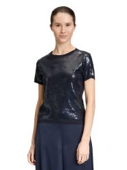 Vera Mont Sweter w kolorze granatowym rozmiar: S. Niebieskie swetry klasyczne damskie Vera Mont, s, bez kołnierzyka. Za 173.99 zł.