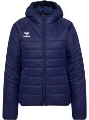 Damska kurtka z kapturem Hummel GO. Niebieskie kurtki damskie Hummel, m, bez wzorów, z materiału, z kapturem. Za 338.40 zł.