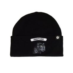 Czapka zimowa beanie Goorin Bros. Soft Rock Panther 107-1796-BLK. Czarne czapki damskie Goorin Bros, na zimę, bez wzorów. Za 169.00 zł.