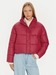 Pepe Jeans Kurtka zimowa Carley PL402453 Czerwony Regular Fit. Czerwone kurtki damskie Pepe Jeans, na zimę, s, bez wzorów, z jeansu, bez kaptura. Za 489.99 zł.