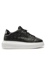 KARL LAGERFELD Sneakersy KL62523F Czarny. Czarne obuwie sportowe damskie KARL LAGERFELD, ze skóry, bez zapięcia. W wyprzedaży za 619.99 zł.