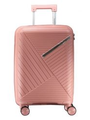 Geographical Norway Walizka "Simi" w kolorze jasnoróżowym - 34 x 53 x 21 cm rozmiar: onesize. Różowe walizki Geographical Norway, bez wzorów, z materiału. Za 130.99 zł.