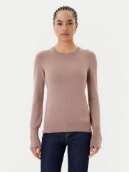 Guess Sweter W2YR30 Z2V62 Brązowy Regular Fit. Brązowe swetry klasyczne damskie Guess, m, z wiskozy, bez kołnierzyka. Za 249.99 zł.
