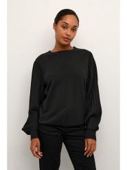 Kaffe Sweter "Alone" w kolorze czarnym rozmiar: M. Czarne swetry klasyczne damskie Kaffe, m, bez kołnierzyka. Za 149.95 zł.
