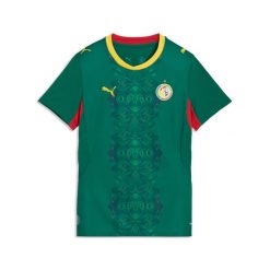 Damska koszulka wyjazdowa Senegal 2026 PUMA. Czerwone bluzki damskie Puma, l, bez wzorów, sportowe, bez kołnierzyka, bez ramiączek. Za 429.00 zł.
