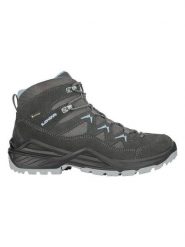 LOWA Buty turystyczne "Sirkos Evo GTX Mid Ws" w kolorze antracytowym rozmiar: 39,5. Czarne obuwie trekkingowe damskie Lowa, z gore-texu, bez zapięcia. Za 482.03 zł.